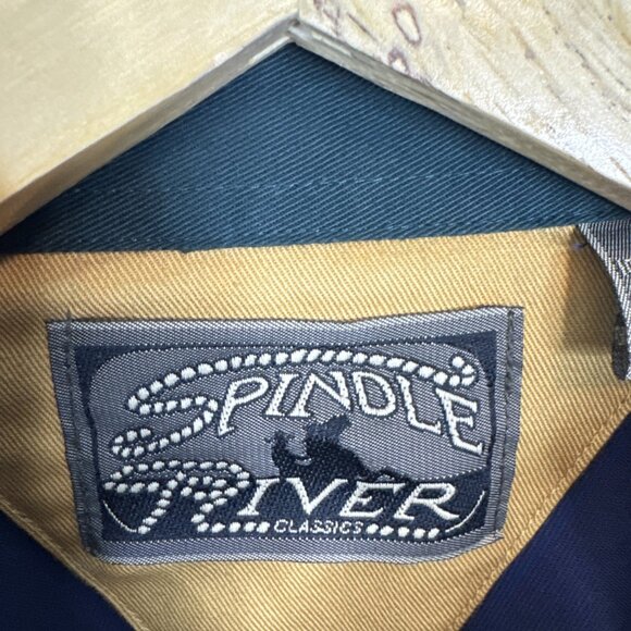 Vintage Paddle River Colorblock Western Shirt Mens L 90s Rodeo - Picture 5 of 6